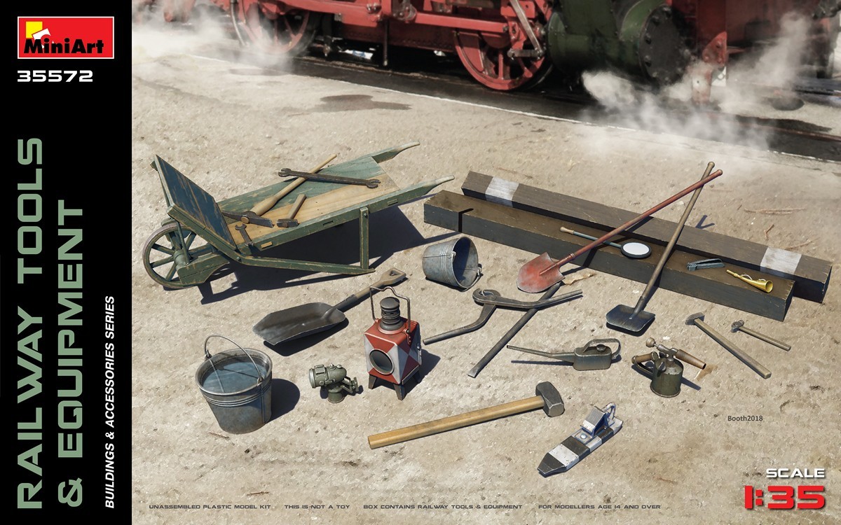 1/35 Railway Tools & Equipment 