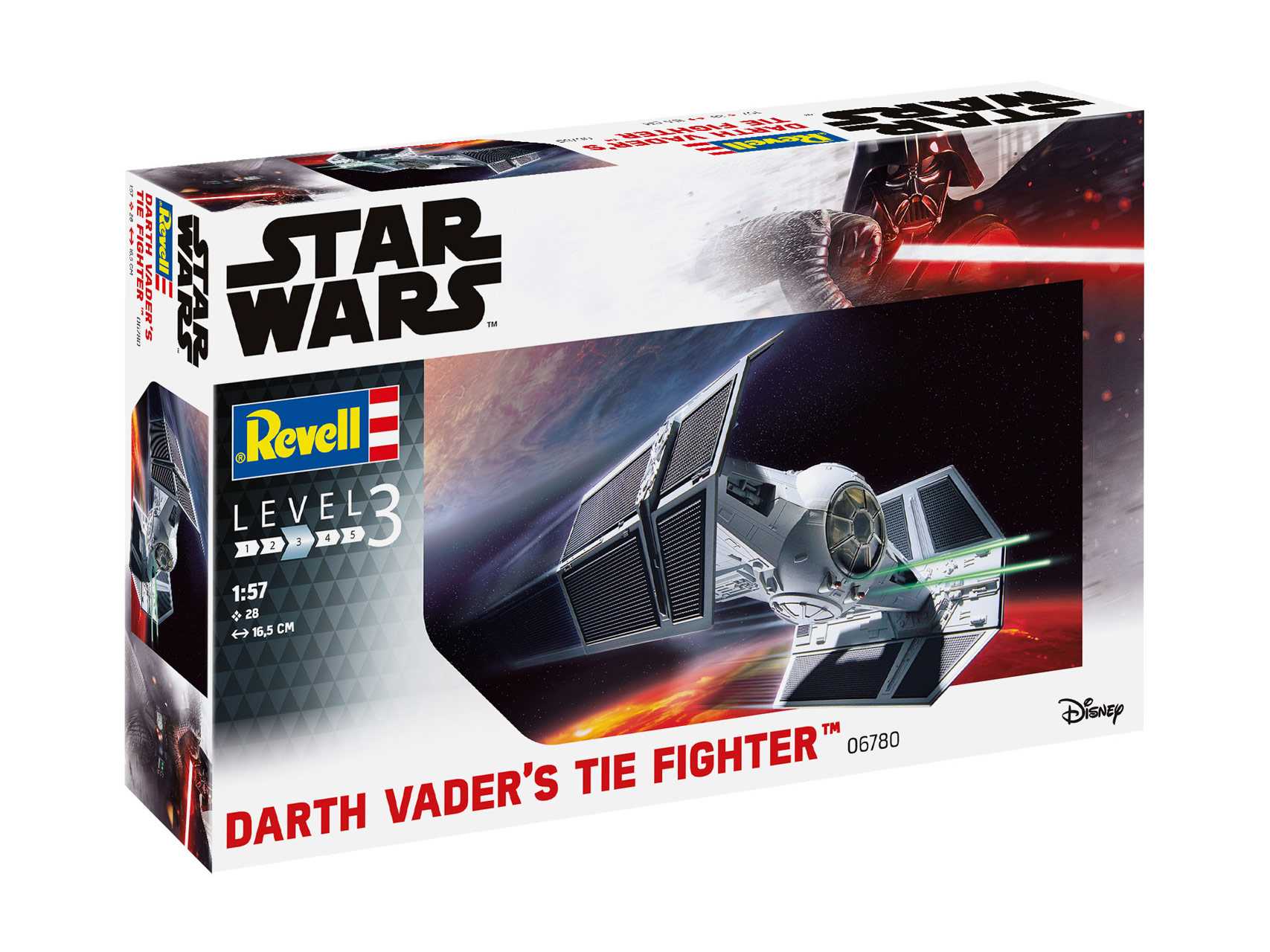 Plastic ModelKit SW 06780 - Darth Vader's TIE Fighter (1:57)