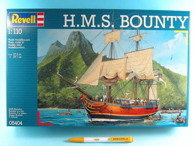 Plastic ModelKit loď 05404 - H.M.S. Bounty (1:110)