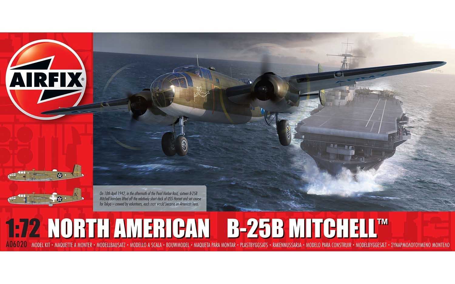 Classic Kit letadlo A06020 - North American B25B Mitchell 'Doolittle Raid' (1:72)