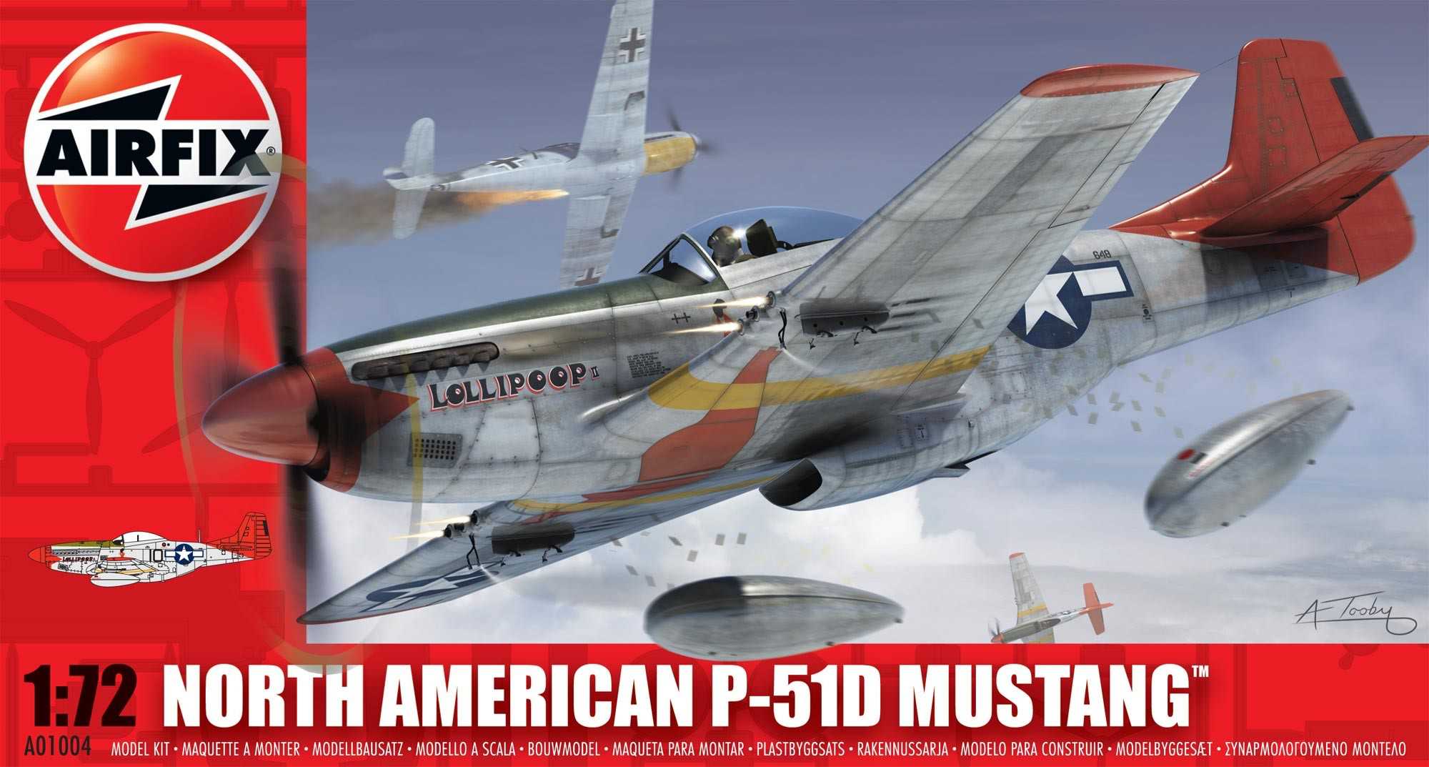 Classic Kit letadlo A01004 - North American P-51D Mustang (1:72)