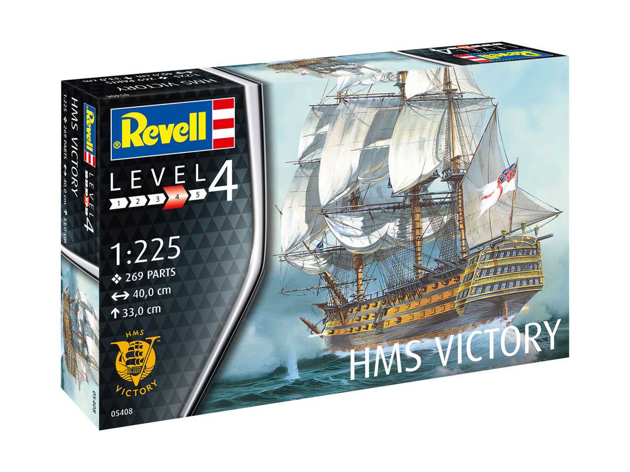 Plastic ModelKit loď 05408 - H.M.S. Victory (1:225)