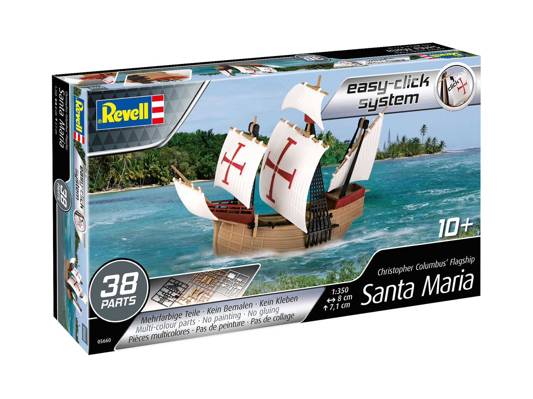 EasyClick loď 05660 - Santa Maria (1:350)