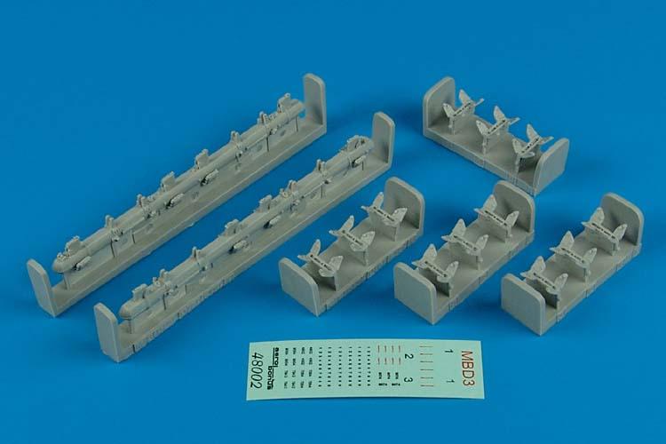 1/48 MBD-3 Soviet Multiple bomb racks