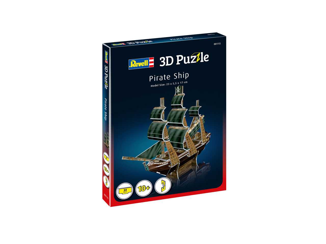 3D Puzzle REVELL 00115 - Pirate Ship