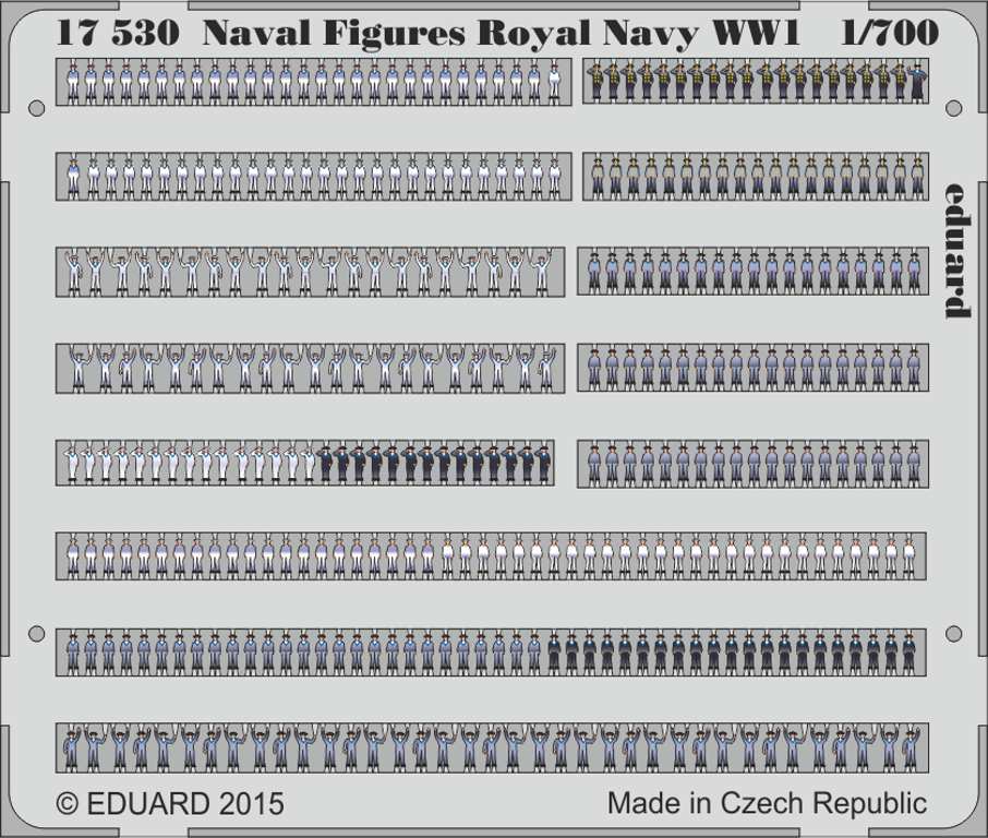 1/700 Naval Figures Royal Navy