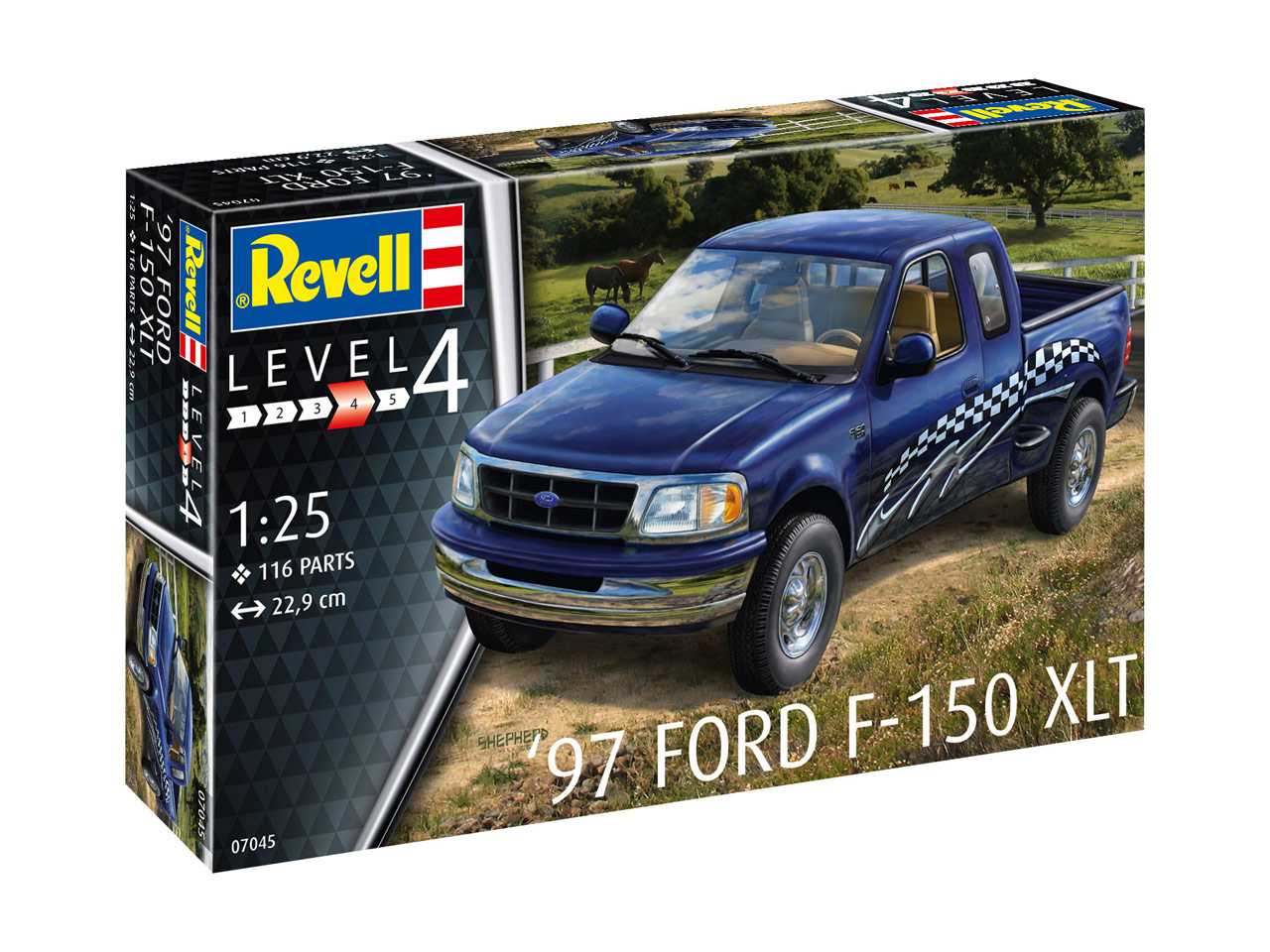 Plastic ModelKit auto 07045 - '97 Ford F-150 XLT (1:25)