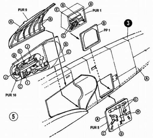 1/48 Hs 129B - armament set for HAS