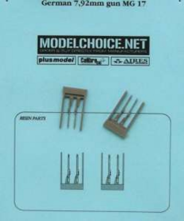 1/48 German 7,92mm guns MG 17