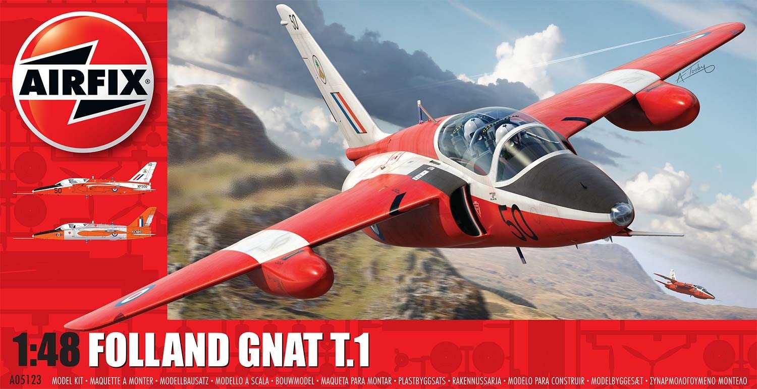 Classic Kit letadlo A05123 - Folland Gnat (1:48)