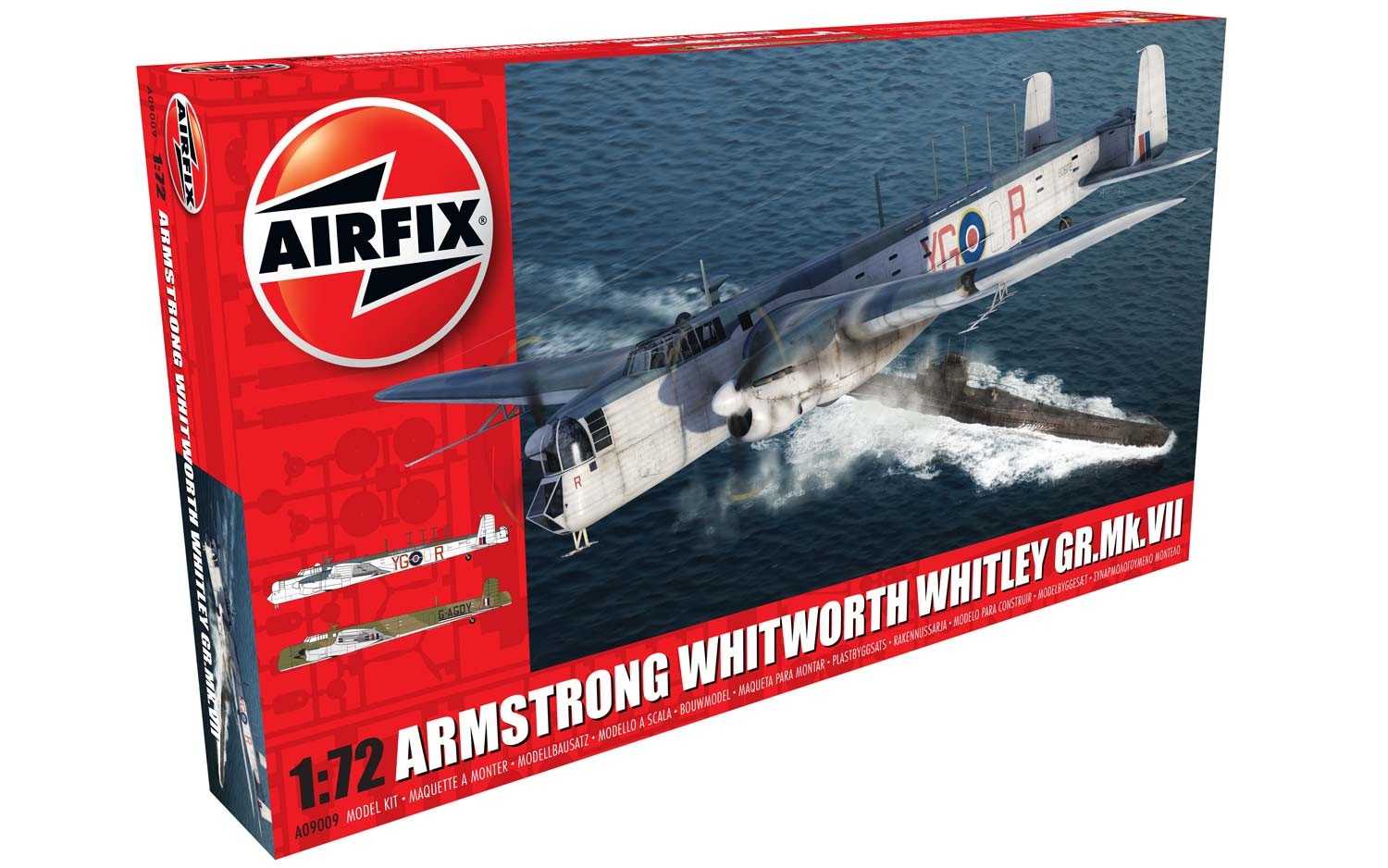 Classic Kit letadlo A09009 - Armstrong Whitworth Whitley GR.Mk.VII (1:72)