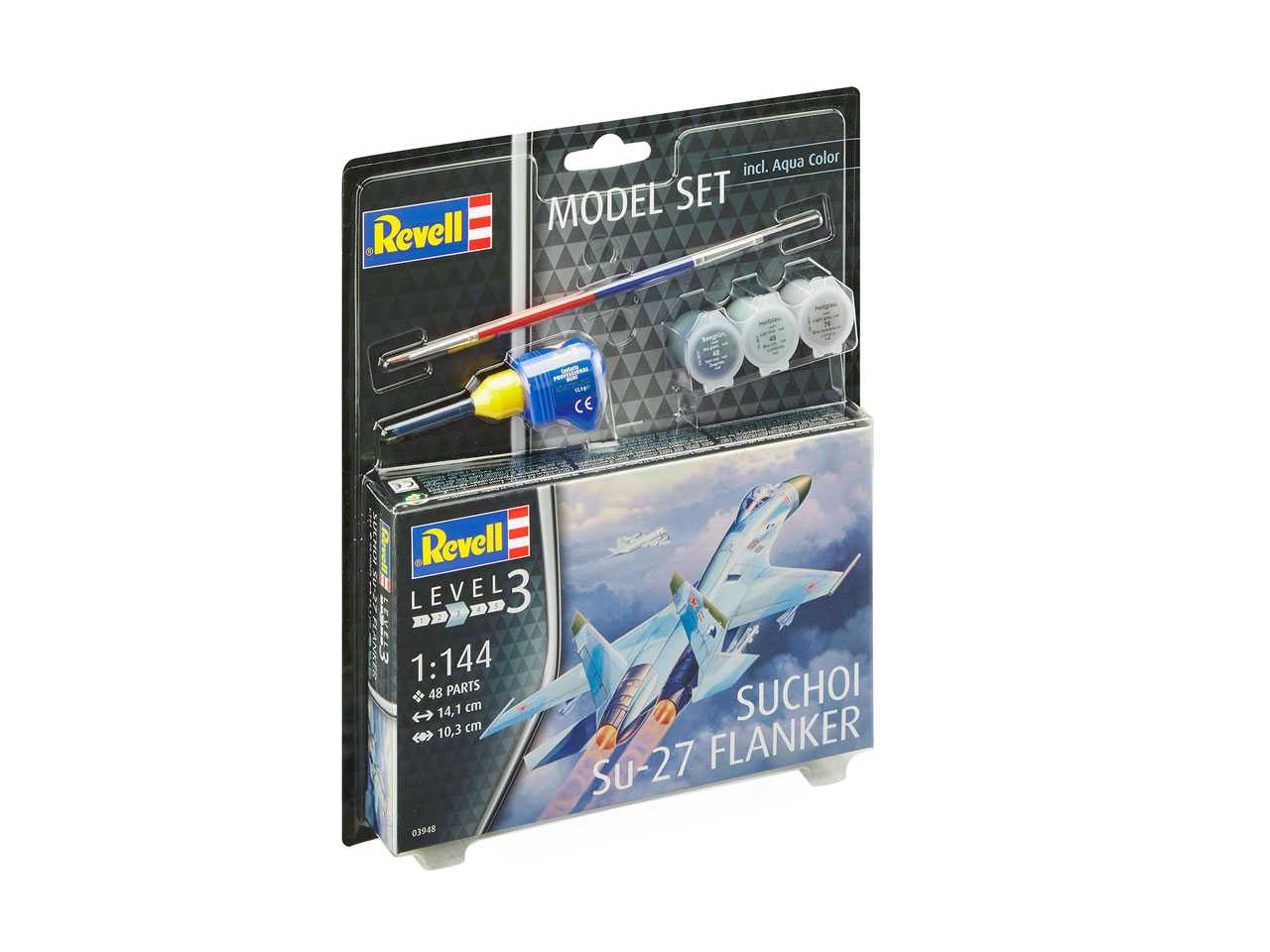 ModelSet letadlo 63948 - Suchoi Su-27 Flanker (1:144)