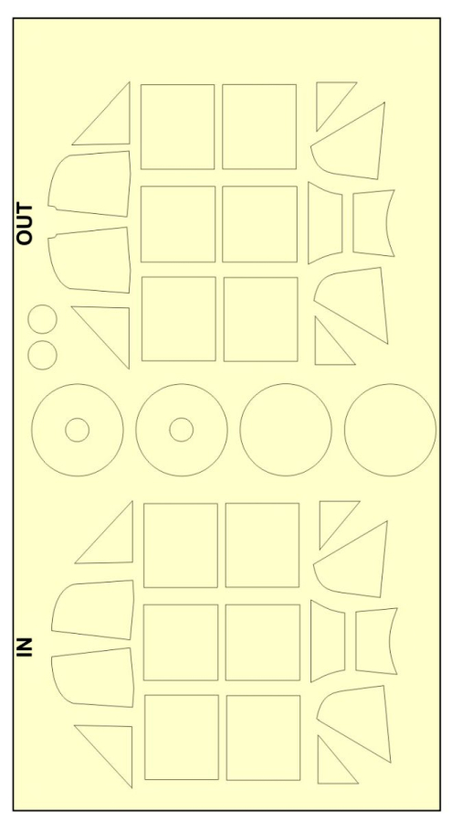 1/32 Bf 109E-4/7 - Masks