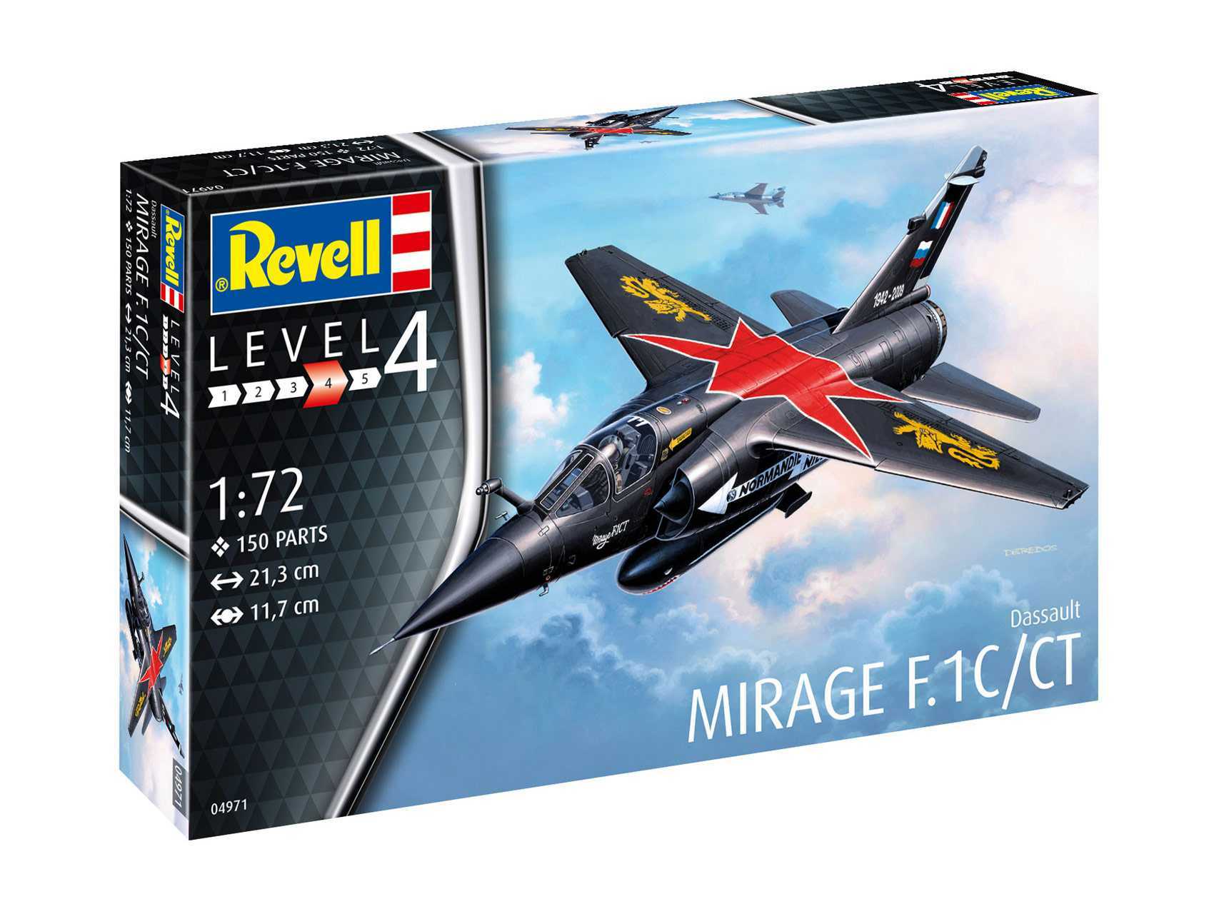 ModelSet letadlo 64971 -  Mirage F.1C/CT (1:72)