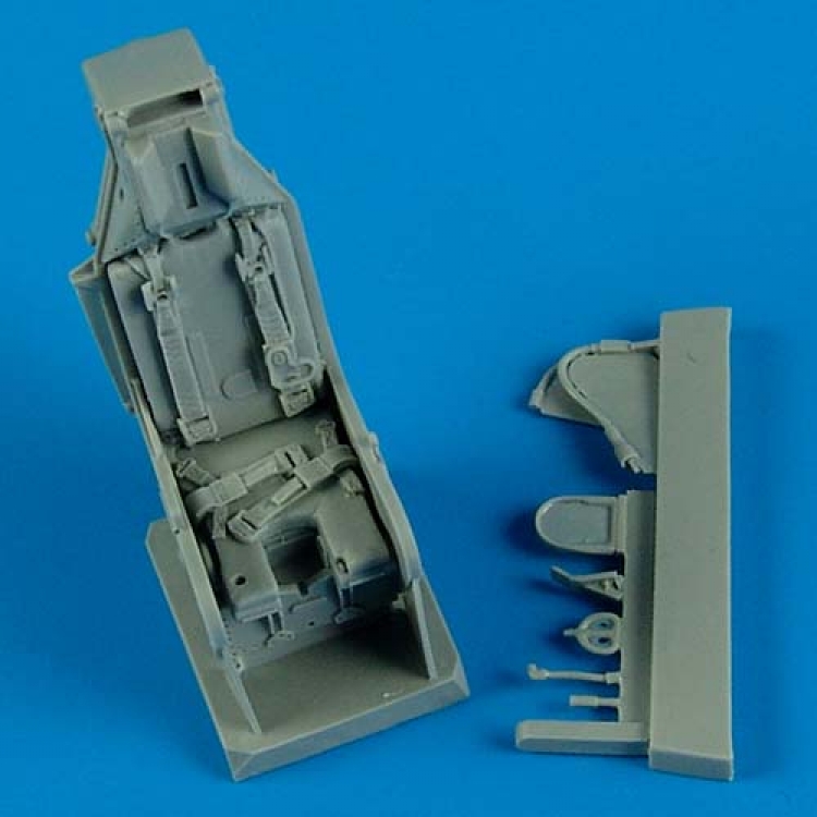 1/32 A-4 Skyhawk ejection seat with safety belts