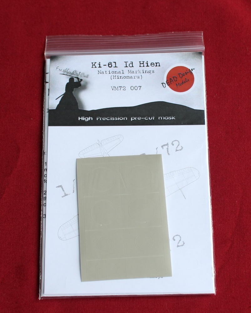 1/72 Ki-61 Id Hien Nat. Markings  - Masks for TAM kit