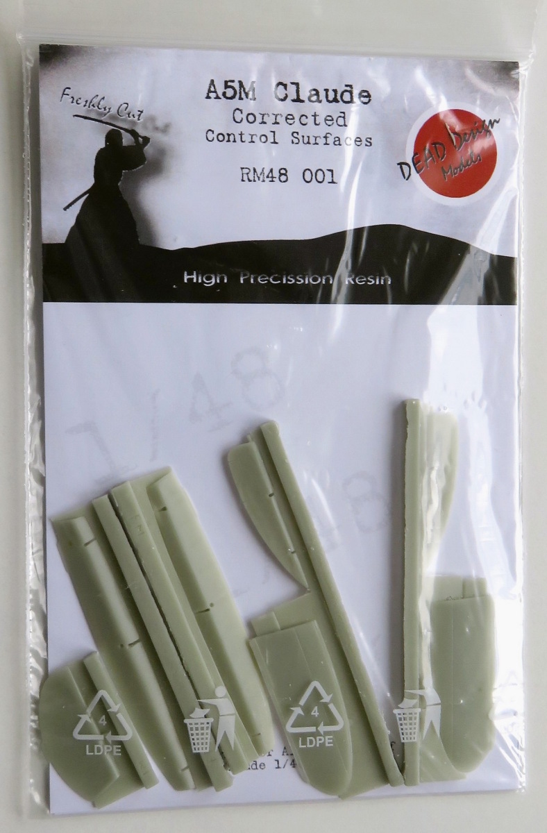 1/48 A5M Control Surfaces - Resin Sets for FM kit