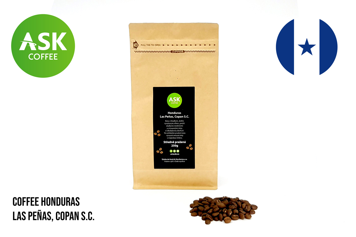 Coffee Honduras Las Peñas, Copan S.C. medium roast (250g)