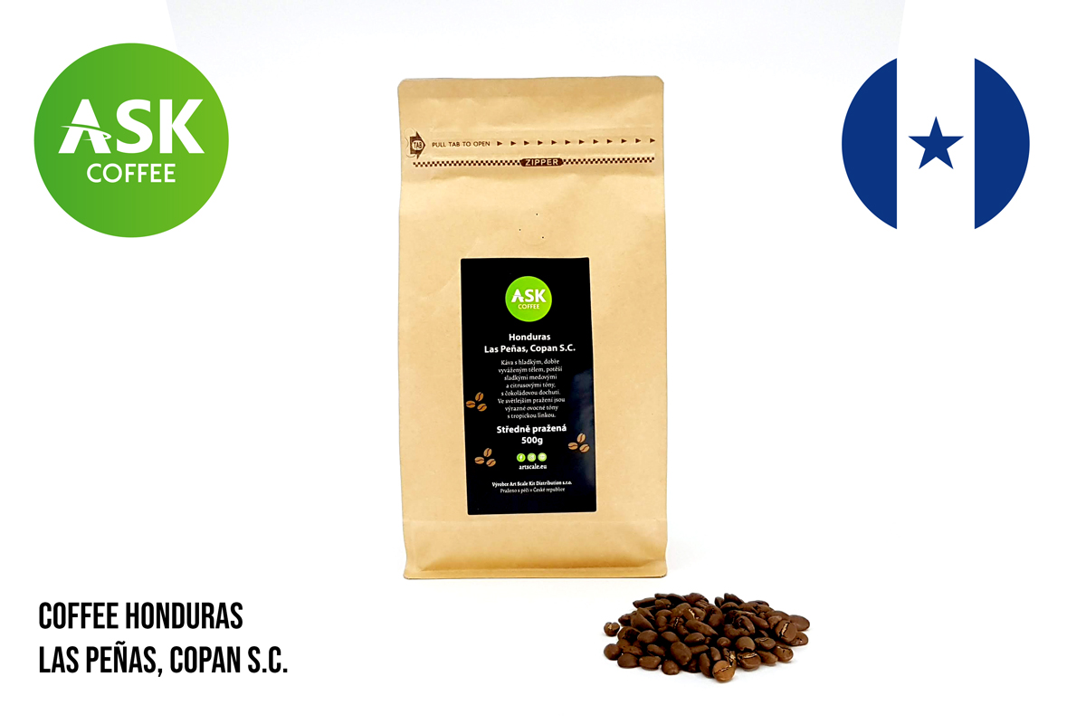 Coffee Honduras Las Peñas, Copan S.C. medium roast (500g)