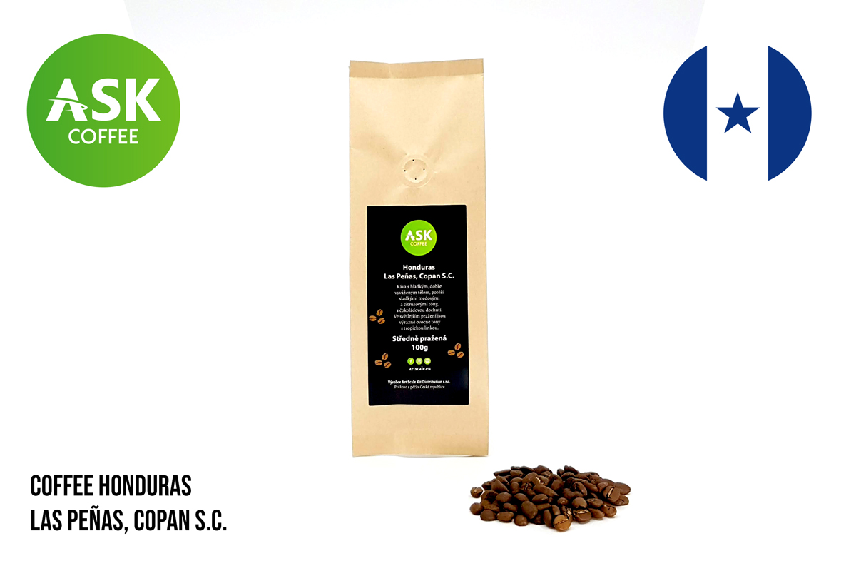 Coffee Honduras Las Peñas, Copan S.C. medium roast (100g)