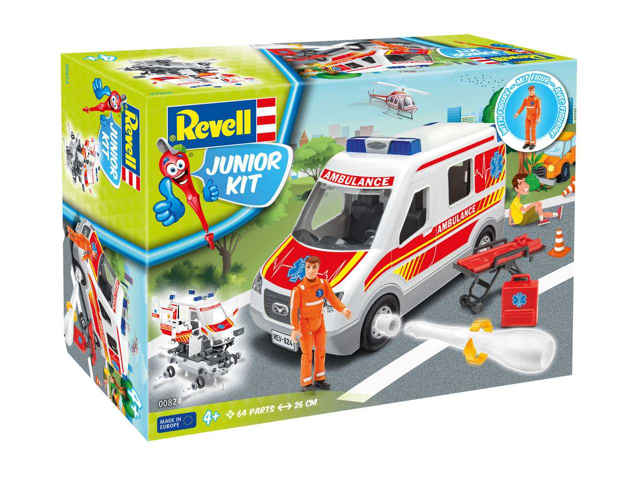 Junior Kit auto 00824 - Ambulance Car (1:20)