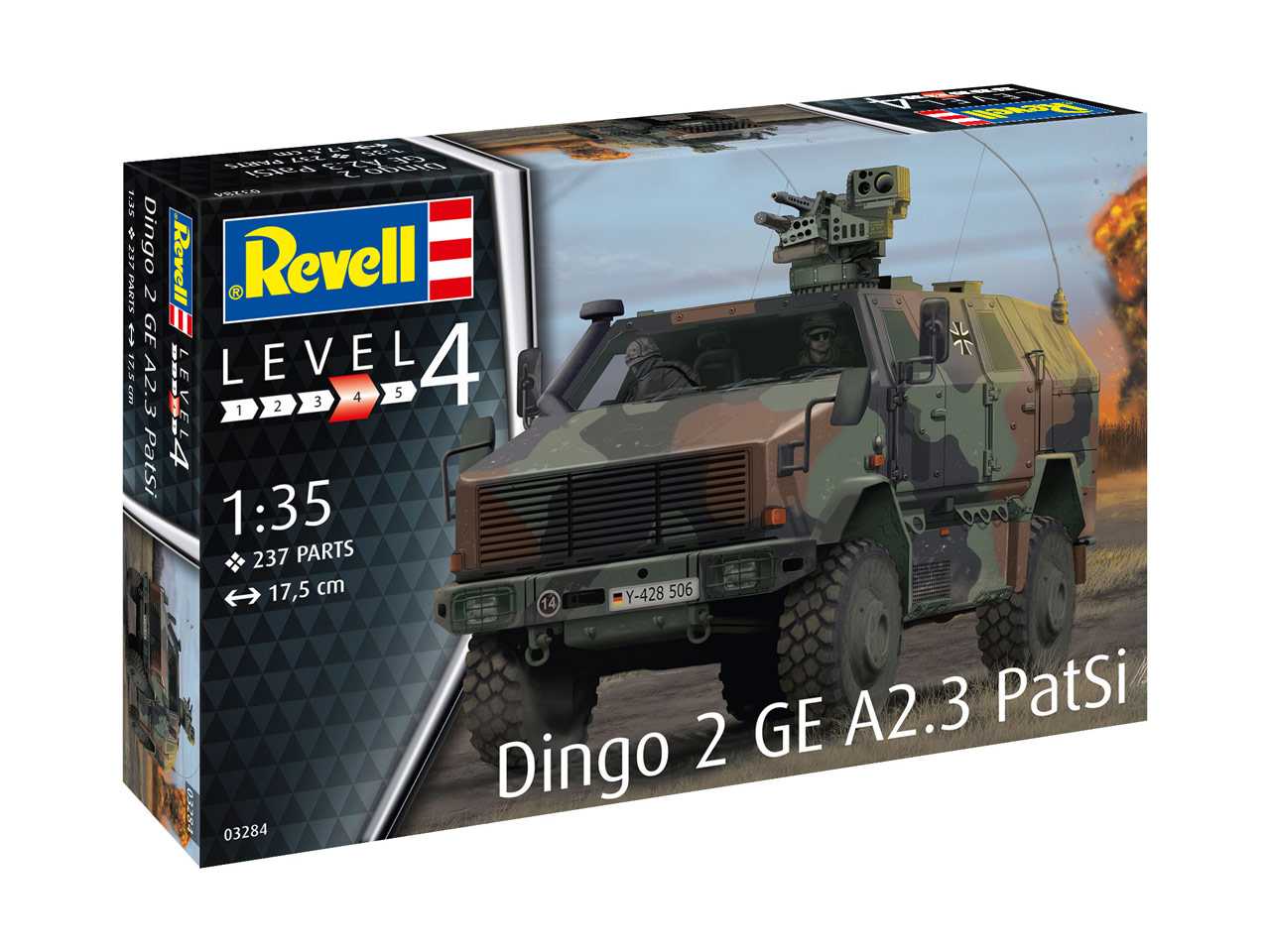 Plastic ModelKit military 03284 - Dingo 2 GE A2.3 PatSi (1:35)