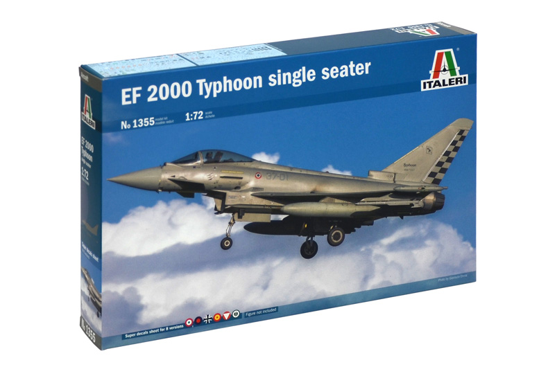 Model Kit letadlo 1355 - EF-2000 TYPHOON Single Seater (1:72)