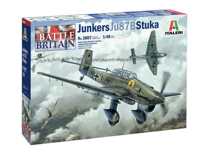 Model Kit letadlo 2807 - Ju-87B Stuka - Battle of Britain 80th Anniversary (1:48)