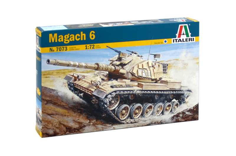 Model Kit tank 7073 - MAGACH 6 (1:72)