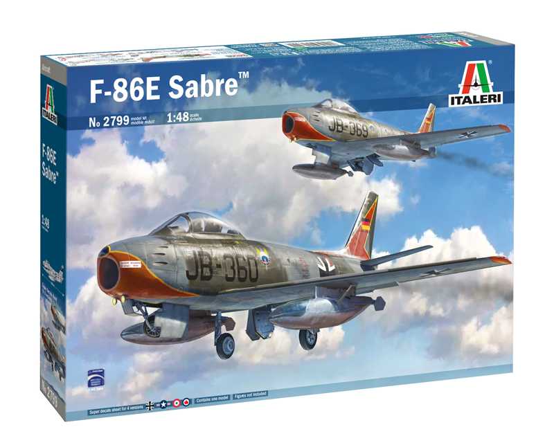 Model Kit letadlo 2799 - F-86E “Sabre” (1:48)