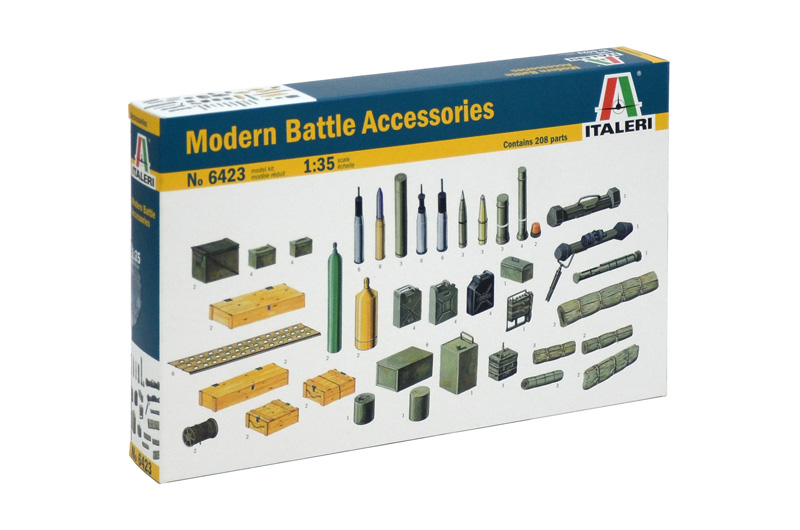 Model Kit doplňky 6423 - MODERN BATTLE ACCESSORIES (1:35)