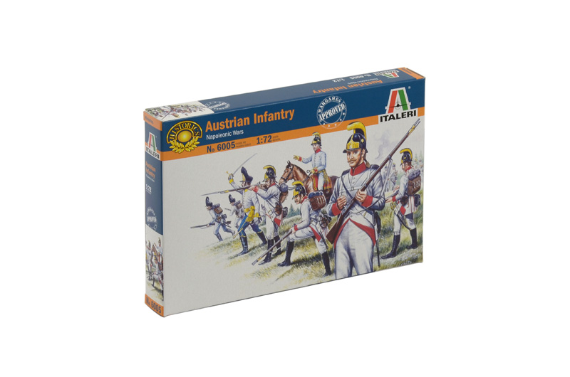 Model Kit figurky 6005 - AUSTRIAN INFANTRY (NAP.WARS) (1:72)