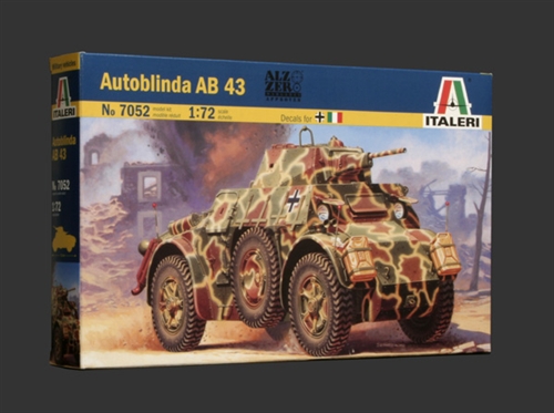 Model Kit military 7052 - AUTOBLINDA AB 43 (1:72)