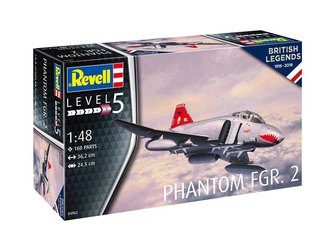 Plastic ModelKit letadlo 04962 - British Phantom FGR Mk.2 (1:48)