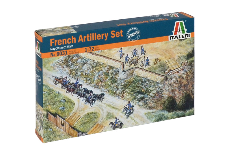 Model Kit figurky 6031 - FRENCH ARTILLERY SET (NAP.WARS) (1:72)