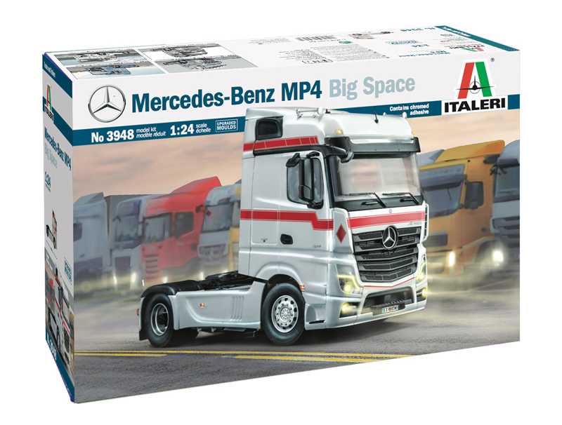 Model Kit truck 3948 - Mercedes-Benz MP4 Big Space (1:24)