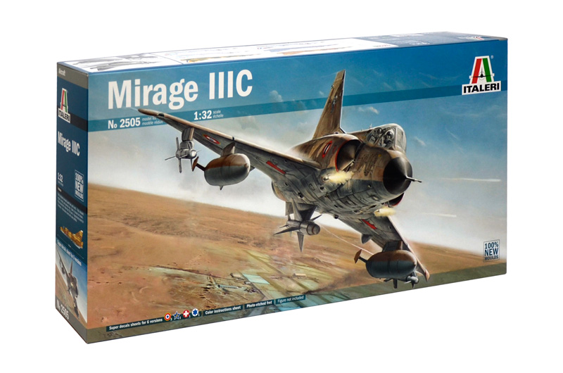 Model Kit letadlo 2505 - MIRAGE III (1:32)