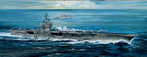 Model Kit loď 5521 - U.S.S. AMERICA CV-66 (1:720)