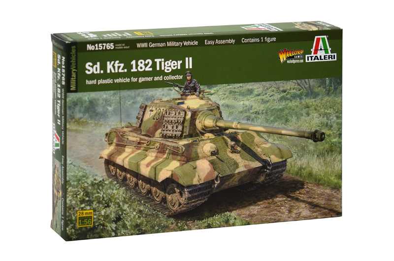 Model Kit tank 15765 -Sd. Kfr. 182 Tiger ll (1:56)