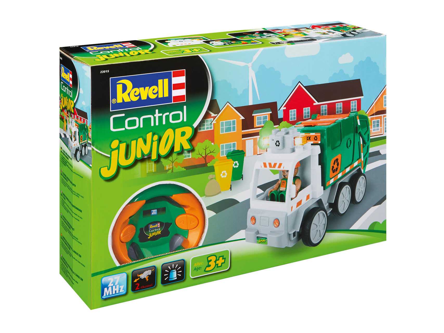 Autíčko REVELL 23015 JUNIOR - Garbage Truck - 27MHz