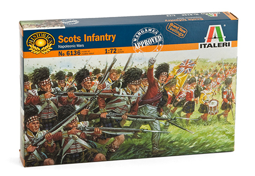 Model Kit figurky 6136 - SCOTTISH INFANTRY (NAP.WARS) (1:72)