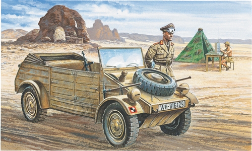 Model Kit military 0312 - VW Typ 82 KUBELWAGEN (1:35)