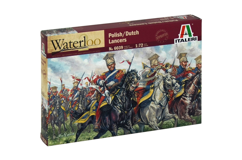 Model Kit figurky 6039 - POLISH-DUTCH LANCERS (NAP.WARS) (1:72)