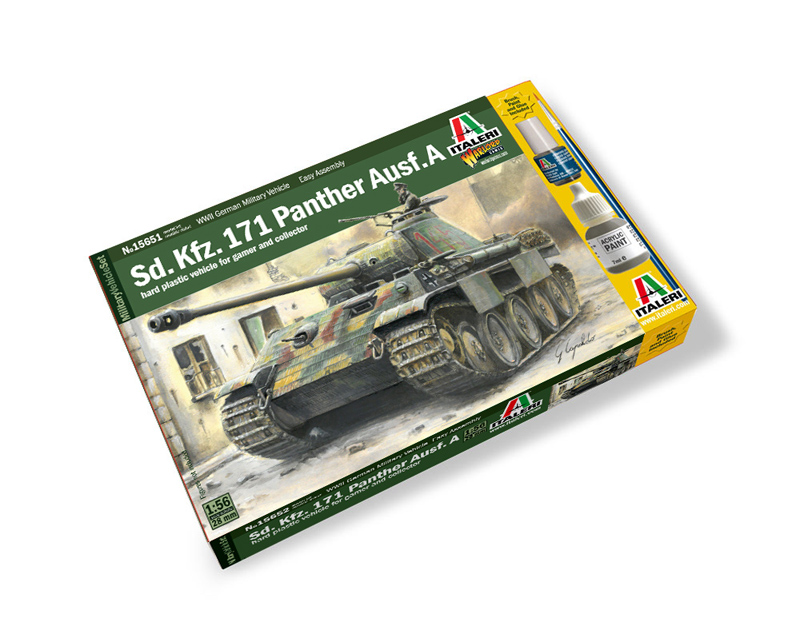 Wargames tank 15752 - Sd. Kfz. 171 PANTHER AUSF. A (1:56)