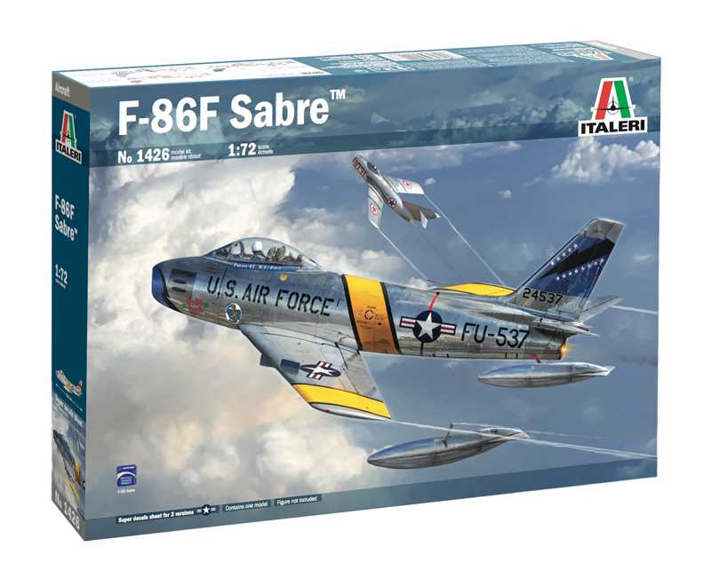 Model Kit letadlo 1426 - F. 86 F Sabre (1:72)