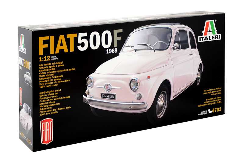 Model Kit auto 4703 - FIAT 500 F 1968 (1:12)