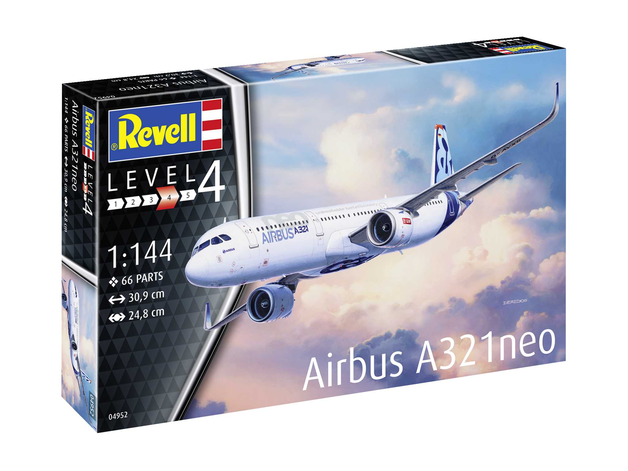 Plastic ModelKit letadlo 04952 - Airbus A321 Neo (1:144)