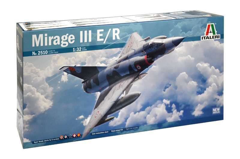 Model Kit letadlo 2510 - MIRAGE III E/R (1:32)