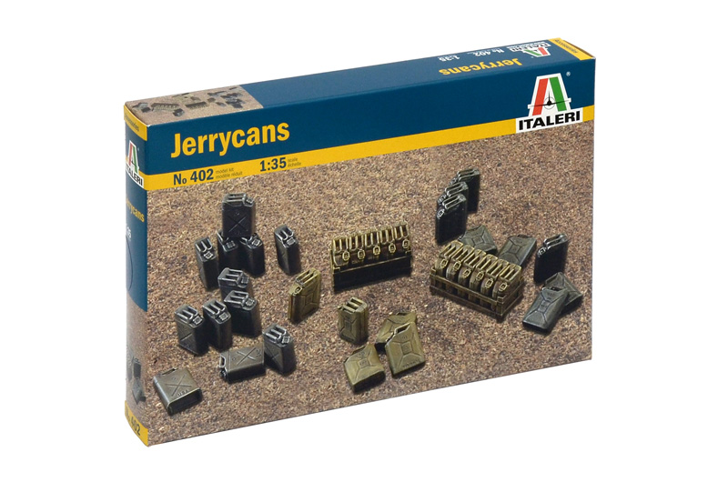 Model Kit doplňky 0402 - JERRYCANS (1:35)