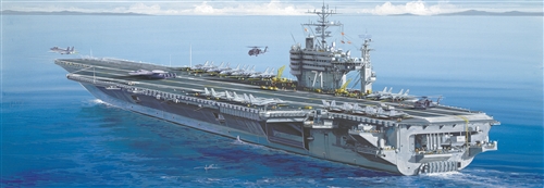 Model Kit loď 5531 - U.S.S. ROOSEVELT CVN-71 (1:720)